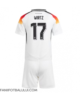 Germania Florian Wirtz #17 Echipament de Fotbal Replică European 2024 Copii Acasa (+ Șorturi)
